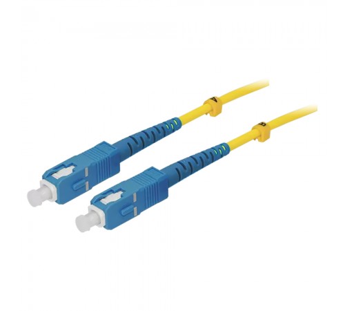 Патчкорд оптичний SC/UPC-SC/UPC SM simplex 3.00 LSZH 1м Патчкорд оптичний SC/UPC-SC/UPC SM simplex 3.00 LSZH 1м