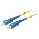 Патчкорд оптичний SC/UPC-SC/UPC SM simplex 3.00 LSZH 1м