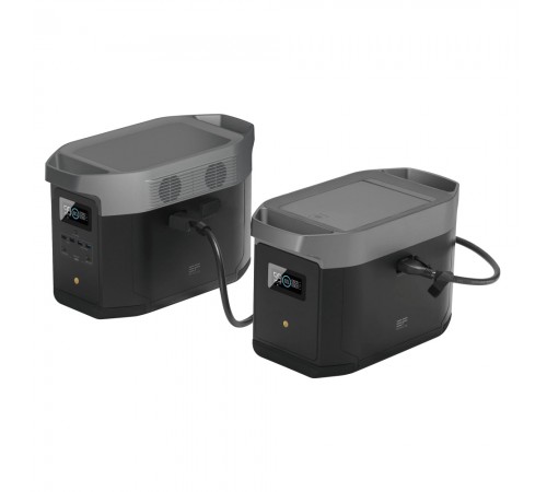 Комплект EcoFlow DELTA Max(1600) + DELTA Max Extra Battery зарядна станція та додаткова батарея Комплект EcoFlow DELTA Max(1600) + DELTA Max Extra Battery зарядна станція та додаткова батарея