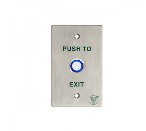 Кнопка виходу Yli Electronic PBK-814D(LED) з LED-підсвічуванням Кнопка виходу Yli Electronic PBK-814D(LED) з LED-підсвічуванням