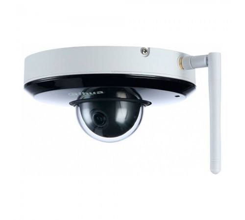 IP PTZ відеокамера з Wi-Fi 4 Мп Dahua DH-SD1A404XB-GNR-W з AI функціями для системи відеонагляду IP PTZ відеокамера з Wi-Fi 4 Мп Dahua DH-SD1A404XB-GNR-W з AI функціями для системи відеонагляду