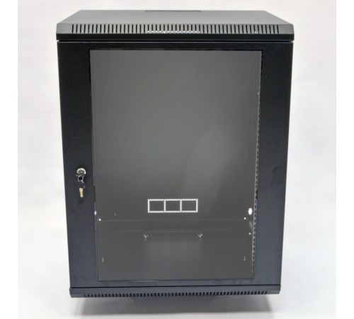 Шафа серверна CMS 15U 600 х 500 х 773 UA-MGSWA155B для мережевого обладнання Шафа серверна CMS 15U 600 х 500 х 773 UA-MGSWA155B для мережевого обладнання