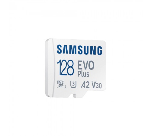 Карта пам'яті Samsung Evo Plus microSDXC 128GB UHS-I U3 V30 A2 + SD адаптер (MB-MC128SA/EU) Карта пам'яті Samsung Evo Plus microSDXC 128GB UHS-I U3 V30 A2 + SD адаптер (MB-MC128SA/EU)