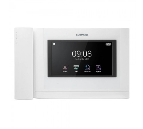 Відеодомофон 7" Commax CDV-704MHA з детектором руху і записом відео Відеодомофон 7" Commax CDV-704MHA з детектором руху і записом відео