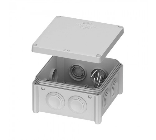 Коробка монтажна Plank Electrotechnic Boxes PLK6506650 100 x 100 x 50 мм (IP55) Коробка монтажна Plank Electrotechnic Boxes PLK6506650 100 x 100 x 50 мм (IP55)