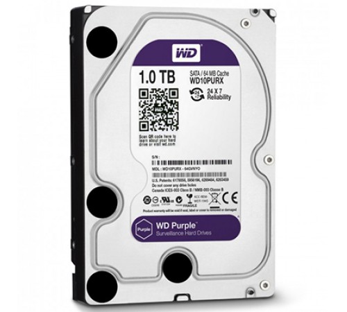 Жорсткий диск Western Digital Purple 1TB WD10PURX Жорсткий диск Western Digital Purple 1TB WD10PURX