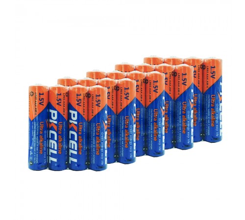 Комплект з 20 батарейок PKCELL Ultra Alkaline AAA LR03 1.5V по 4шт./плівка Комплект з 20 батарейок PKCELL Ultra Alkaline AAA LR03 1.5V по 4шт./плівка