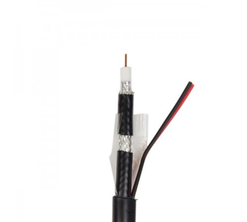Кабель RG660+2*0.5 PE бухта 100м Кабель RG660+2*0.5 PE бухта 100м