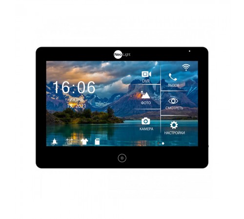 Відеодомофон NeoLight MEZZO HD WF blacki з детектором руху і записом відео
