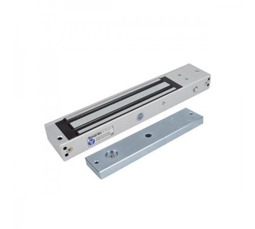 Електромагнітний замок Yli Electronic YM-280N(LED)-DS зі світловою індикацією, датчиком стану замка і дверей для системи контролю доступу Електромагнітний замок Yli Electronic YM-280N(LED)-DS зі світловою індикацією, датчиком стану замка і дверей для системи контролю доступу