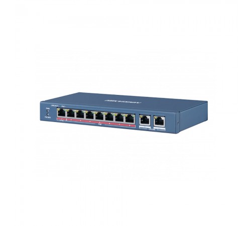 Некерований PoE комутатор Hikvision DS-3E0310HP-E з 8 портами PoE Некерований PoE комутатор Hikvision DS-3E0310HP-E з 8 портами PoE