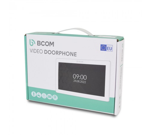 Відеодомофон 7" BCOM BD-770FHD White + Відеопанель Tantos Triniti FHD Відеодомофон 7" BCOM BD-770FHD White + Відеопанель Tantos Triniti FHD
