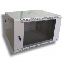 Шафа серверна Hypernet 6U 600 x 350 WMNC-35-6U-FLAT для мережевого обладнання