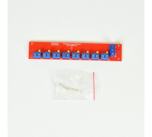 Плата захисту Faraday Electronics Protection board на 8 каналів Плата захисту Faraday Electronics Protection board на 8 каналів