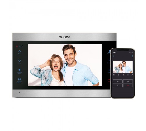 IP-відеодомофон Slinex SL-10IPT HD(silver + black) IP-відеодомофон Slinex SL-10IPT HD(silver + black)