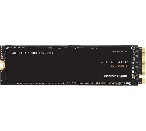 Твердотільний жорсткий диск M.2 2280 500GB SN850 BLACK WDS500G1X0E WDC Твердотільний жорсткий диск M.2 2280 500GB SN850 BLACK WDS500G1X0E WDC