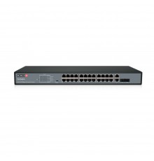 Некерований PoE-комутатор Provision-ISR PoES-24370C+2Combo з 24 портами PoE