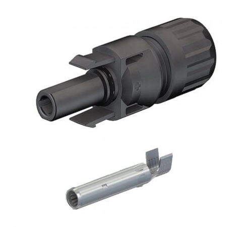 MC-4 конектор Staubli MC-plug PV-KST4/6I-UR 5-6 мм (папа) MC-4 конектор Staubli MC-plug PV-KST4/6I-UR 5-6 мм (папа)