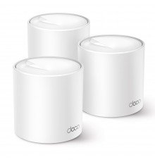 Домашня Mesh Wi-Fi система TP-LINK DECO X50 3PK AX3000 3xGE LANWAN MU-MIMO OFDMA (DECO-X50-3-PACK)