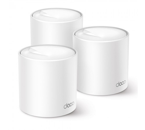 Домашня Mesh Wi-Fi система TP-LINK DECO X50 3PK AX3000 3xGE LANWAN MU-MIMO OFDMA (DECO-X50-3-PACK) Домашня Mesh Wi-Fi система TP-LINK DECO X50 3PK AX3000 3xGE LANWAN MU-MIMO OFDMA (DECO-X50-3-PACK)