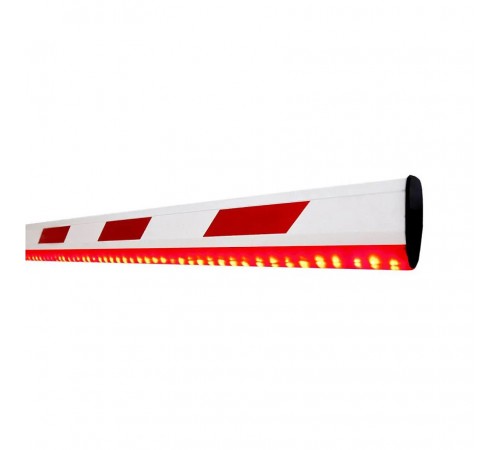 Стріла для шлагбаума ZKTeco BG1000 LED Boom довжиною 3 метри з LED підсвіткою Стріла для шлагбаума ZKTeco BG1000 LED Boom довжиною 3 метри з LED підсвіткою