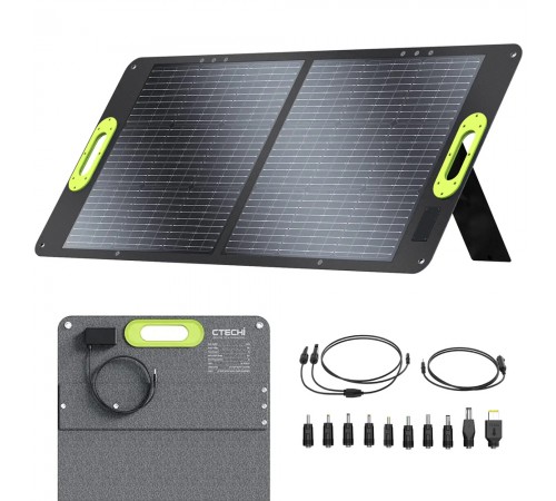 Портативна сонячна панель CTECHi SP-100 Портативна сонячна панель CTECHi SP-100