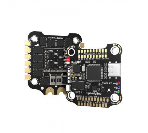 Політний стек SpeedyBee F405 V3 Flight Controller 50A 3-6s BLHeli_S 4-in-1 ESC 30x30 Політний стек SpeedyBee F405 V3 Flight Controller 50A 3-6s BLHeli_S 4-in-1 ESC 30x30