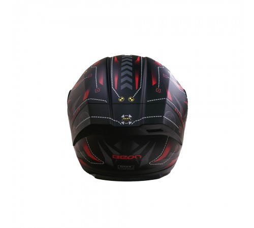 Мотошолом інтеграл Beon TECH MATT BLACK/RED (матовий чорний/червоний) розмір ХL Мотошолом інтеграл Beon TECH MATT BLACK/RED (матовий чорний/червоний) розмір ХL