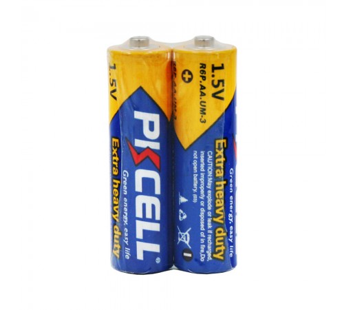 Батарейка PKCELL Extra Heavy Duty AA R6P 1.5V, 2шт./плівка Батарейка PKCELL Extra Heavy Duty AA R6P 1.5V, 2шт./плівка