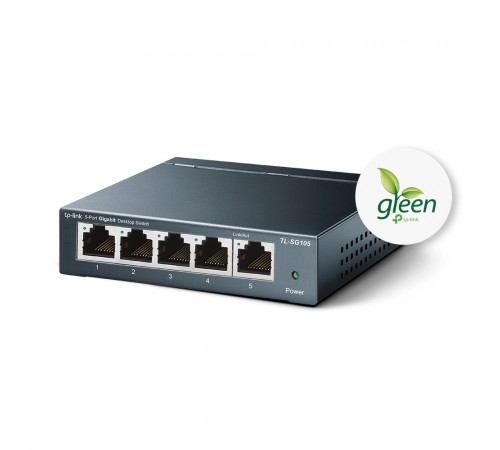 Комутатор TP-Link TL-SG105 5-портовий некерований