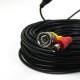 Кабель BNC-рower cable D 18 м (BNC+DC/BNC+DC) для передавання відеосигналу та живлення