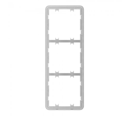 Рамка Ajax Frame (3 seats) vertical для трьох розеток або вимикачів