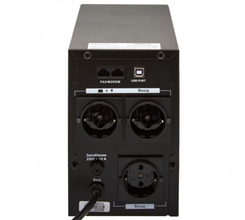 Джерело безперебійного живлення Logicpower LPM-U1100VA (770W) лінійно-інтерактивне Джерело безперебійного живлення Logicpower LPM-U1100VA (770W) лінійно-інтерактивне
