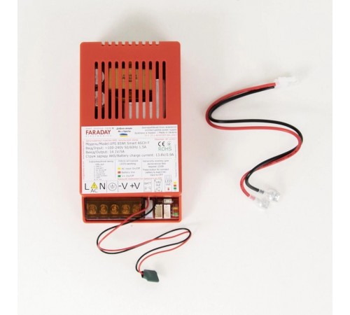 Комплект безперебійного живлення БП Faraday Electronics UPS 85W Smart ASCH PL (LFP) + літієвий (LiFePO4) акумулятор 12В 18А·год Full Energy FEG-1218 Комплект безперебійного живлення БП Faraday Electronics UPS 85W Smart ASCH PL (LFP) + літієвий (LiFePO4) акумулятор 12В 18А·год Full Energy FEG-1218