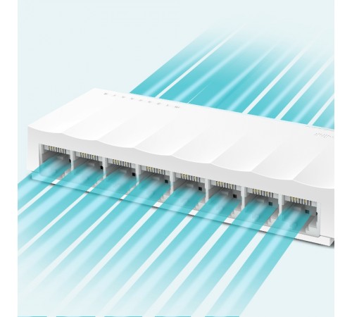 Комутатор TP-Link LiteWave LS1008 8-портовий некерований Комутатор TP-Link LiteWave LS1008 8-портовий некерований