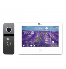 Комплект відеодомофона Neolight NeoKIT HD Pro Graphite: відеодомофон 7" з детектором руху і 2 Мп відеопанель