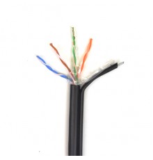 UTP 4*2*0.5-CU PE MP кат.5е (UTP медь наружный с несущей проволокой) бухта 305м