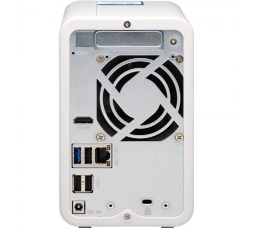 Система зберігання даних QNAP TS-251D-2G з 2 відсіками для дисків, 2GB RAM, настільне виконання Система зберігання даних QNAP TS-251D-2G з 2 відсіками для дисків, 2GB RAM, настільне виконання