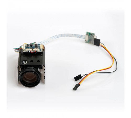 Камера для FPV дрона Foxeer 30x Zoom 700TVL CMOS з 30-кратним зумом та PWM-керуванням Камера для FPV дрона Foxeer 30x Zoom 700TVL CMOS з 30-кратним зумом та PWM-керуванням