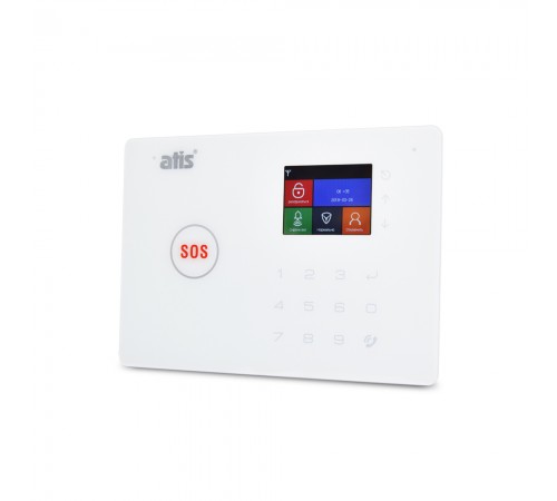 Комплект бездротової GSM і Wi-Fi сигналізації ATIS Kit GSM+WiFi 130T з підтримкою застосунку Tuya Smart Комплект бездротової GSM і Wi-Fi сигналізації ATIS Kit GSM+WiFi 130T з підтримкою застосунку Tuya Smart
