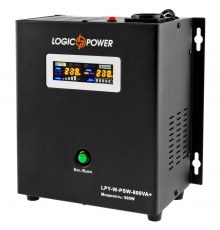 Джерело безперебійного живлення Logicpower LPY-W-PSW-800 ВА / 560 Вт лінійно-інтерактивне з правильною синусоїдою