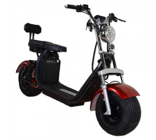 Електроскутер з багажником і кронштейном CITYCOCO Wuxi Jose Electric 1500W 60V20Ah Електроскутер з багажником і кронштейном CITYCOCO Wuxi Jose Electric 1500W 60V20Ah