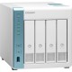 Система зберігання даних QNAP TS-431K з 4 відсіками для дисків, 1GB RAM, настільне виконання