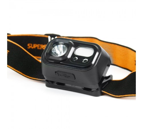 Налобний ліхтар SUPERFIRE HL23-X, що перезаряджається, потужністю 2 Вт Налобний ліхтар SUPERFIRE HL23-X, що перезаряджається, потужністю 2 Вт