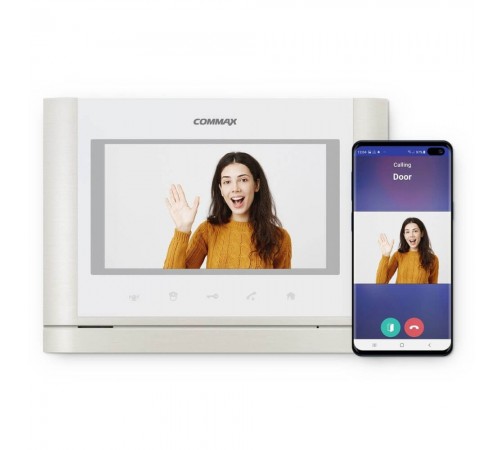 Wi-Fi відеодомофон 7" Commax CMV-70MX з переадресацією виклику у застосунок на смартфон Wi-Fi відеодомофон 7" Commax CMV-70MX з переадресацією виклику у застосунок на смартфон