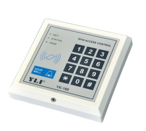 Кодова клавіатура Yli Electronic YK-168 з сенсорними кнопками Кодова клавіатура Yli Electronic YK-168 з сенсорними кнопками