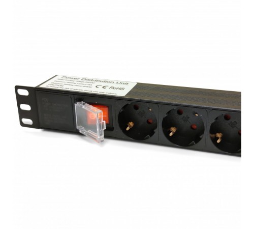 Мережевий фільтр Kingda (KD-GER(16)N1008WKPDY30W19A) чорний, 8 розеток з вимикачем, довжина кабелю 1.8 м Мережевий фільтр Kingda (KD-GER(16)N1008WKPDY30W19A) чорний, 8 розеток з вимикачем, довжина кабелю 1.8 м