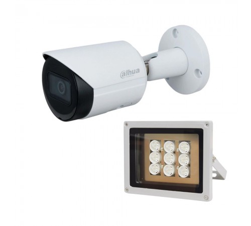 Комплект: IP-відеокамера 2 Мп Dahua DH-IPC-HFW2230SP-S-S2 (2.8 мм) + ІЧ-прожектор Lightwell LW9-100IR45-220 Комплект: IP-відеокамера 2 Мп Dahua DH-IPC-HFW2230SP-S-S2 (2.8 мм) + ІЧ-прожектор Lightwell LW9-100IR45-220
