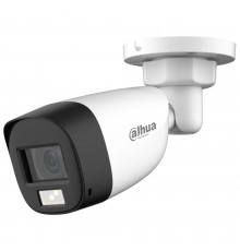 HDCVI відеокамера 2 Мп Dahua DH-HAC-HFW1200CLP-IL-A (3.6 мм) з подвійним підсвічуванням для системи відеонагляду