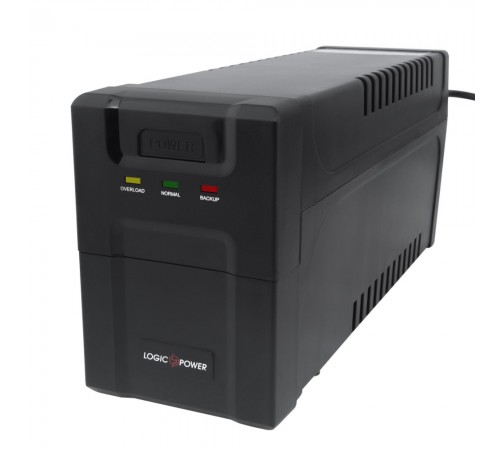 Джерело безперебійного живлення LogicPower LP 650VA-P 650ВА / 390Вт лінійно-інтерактивне Джерело безперебійного живлення LogicPower LP 650VA-P 650ВА / 390Вт лінійно-інтерактивне